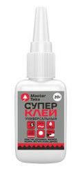 MasterTeks супер-клей цианоакрилатный универсальный 20 гр прозрачный, изображение