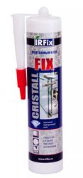 Клей монтажный IRFIX CRYSTAL FIX  310мл бесцветный, фото
