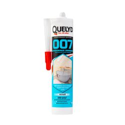 Quelyd 007 клей-герметик для влажных помещений белый., картинка
