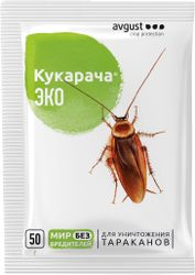 Средство от тараканов Avgust Кукарача ЭКО 50 г, изображение