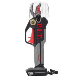 Секатор аккумуляторный P.I.T. PDJ20H-300A Solo 20В, крупный план