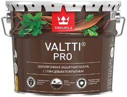 Лазурь защитная Tikkurila/Tikkivala Valtti Pro Базовая 9 л глянцевая, фотография