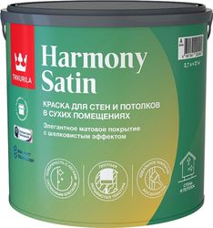 Краска Tikkurila/Tikkivala HARMONY SATIN A матовая 2,7 л, крупный план