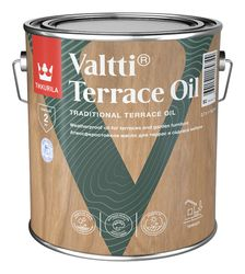 Масло Tikkurila/Tikkivala Valtti Terrace Oil бесцветное 2,7 л, картинка