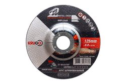 Круг зачистной по металлу KRUGO 125х6х22 мм KMP12560, изображение