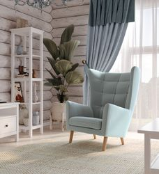 Кресло для отдыха Саари Malmo 72 (mint), изображение