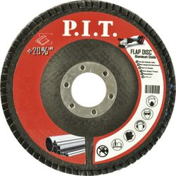Круг лепестковый шлифовальный P.I.T. 125x22,2 мм A60(APLS01-12560), изображение