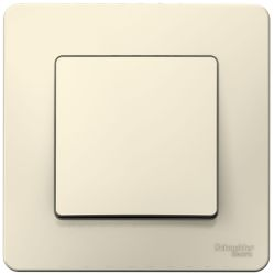 Выключатель 1-клавишный Schneider Electric BLANCA молочный, изображение
