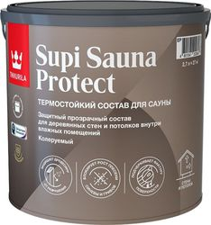Состав для сауны Tikkurila/Tikkivala SUPI SAUNA PROTECT EP полуматовый 2,7 л, картинка