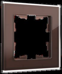 Рамка 1 пост IEK BRITE бронзовый, изображение