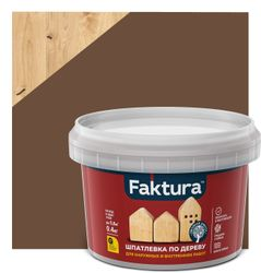 Шпатлевка FAKTURA по дереву махагон, банка 0,4 кг, фото