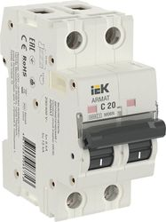 Автоматический выключатель IEK ARMAT M06N 2P C 20А, картинка