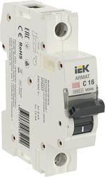 Автоматический выключатель IEK ARMAT M06N 1P C 16А, вид