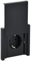 Розетка электрическая IEK FORTE&PIANO FP-R16-16-44-K02 черный, детальное фото