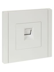 Розетка RJ-45 IEK FORTE&PIANO FP-K10-1-K01 белый, фото