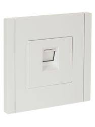 Розетка RJ-45 IEK FORTE&PIANO FP-K10-2-K01 белый, детальное фото