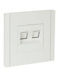 Розетка RJ-45 1 пост IEK FORTE&PIANO белый, детальное фото