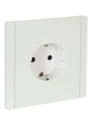 Розетка электрическая IEK FORTE&PIANO FP-R14-16-1-K01 белый, изображение
