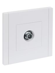 Розетка TV IEK FORTE&PIANO FP-A10-P-K01 белый, фотография