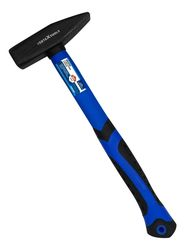 Слесарный молоток VERTEXTOOLS 600 г, фибергласовая обрезиненная рукоятка 10-20-600, картинка
