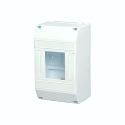 Бокс пластиковый КМПн 1/4 IP20 белый с инд. упак. REXANT, крупный план