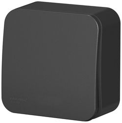 Выключатель 1-клавишный Schneider Electric BLANCA BLNVA101116 антрацит, фото