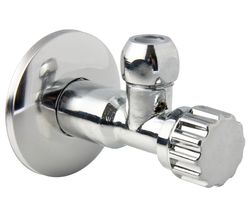 Вентиль для смесителя никелированный VALTEC 1/2", крупный план