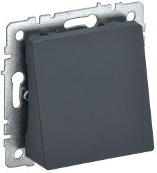 Вывод кабеля IEK BRITE графит, изображение