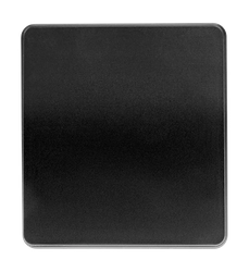 Переключатель проходной 1-клавишный Kranz Round KR-78-0708-3 оникс, фотография