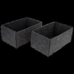 Органайзер войлочный Larvij 27x15x12, темно-серый, изображение
