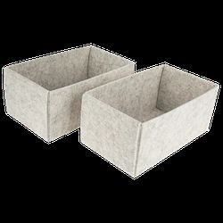 Органайзер войлочный Larvij 27x15x12, серый, картинка
