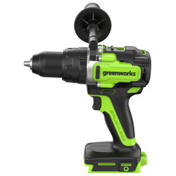 Дрель-шуруповерт ударная аккумуляторный GREENWORKS GD24DD140 24V 2x4Ач ЗУ, изображение