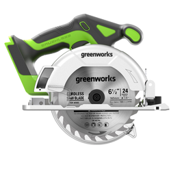 Дисковая пила аккумуляторная GREENWORKS GD24CS165 24V 1х5Ач ЗУ, вид