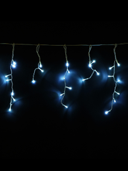 Гирлянда бахрома SH LIGHTS 80 LED белый 2х0,5 м, детальное фото