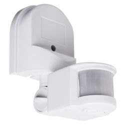 Датчик движения REXANT ДДС 01, 180°, 1200 Вт, 3-2000 Лк, 5-12 м, 10-420 сек IP44, детальное фото