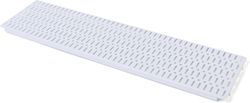 Перфорированная панель Larvij L99G94WH белая 585х155 мм, крупный план