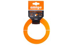 Леска для триммера AMIGO круг 2,4мм 15м, фото
