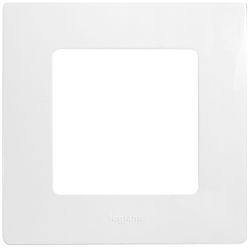 Рамка 1 пост Legrand Etika 672501 белый, изображение