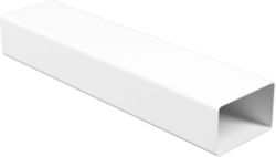 Воздуховод ERA 620ВП1,5 прямоугольный ПВХ 60х204 мм L 1,5 м, вид