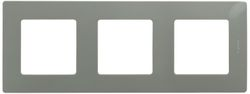Рамка 3 поста Legrand Etika светлая галька, картинка