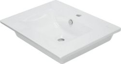 Раковина накладная SANITA LUXE QUADRO QDR60SLWB01 60 см, изображение