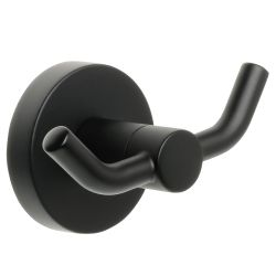 Крючок двойной черный comfort black 9х5х5, фотография