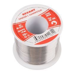 Припой с канифолью REXANT 1 мм 250 г, картинка