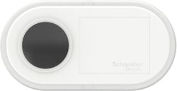 Кнопка звонка Schneider Electric BLANCA белая, изображение