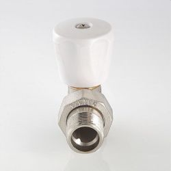 Клапан для радиатора латунь VALTEC VT.007.LN.05 3/4", крупный план