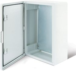 Корпус пластиковый ЩМПп с монтажной панелью 350х250х150 мм ABS УХЛ1 IP65 REXANT, детальное фото