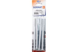 Дюбель-гвоздь SORMAT LYT 8/160 UK KP нейлон 4 шт, фотография