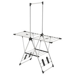 Сушилка для белья стальная JOY Home 110х66 см, черный, детальное фото