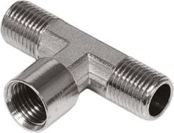 Тройник для компрессора ELITECH 0704.026900 T-1/4"MПП, фотография