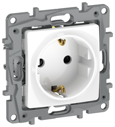 Розетка электрическая Legrand Etika 672222 белый, картинка